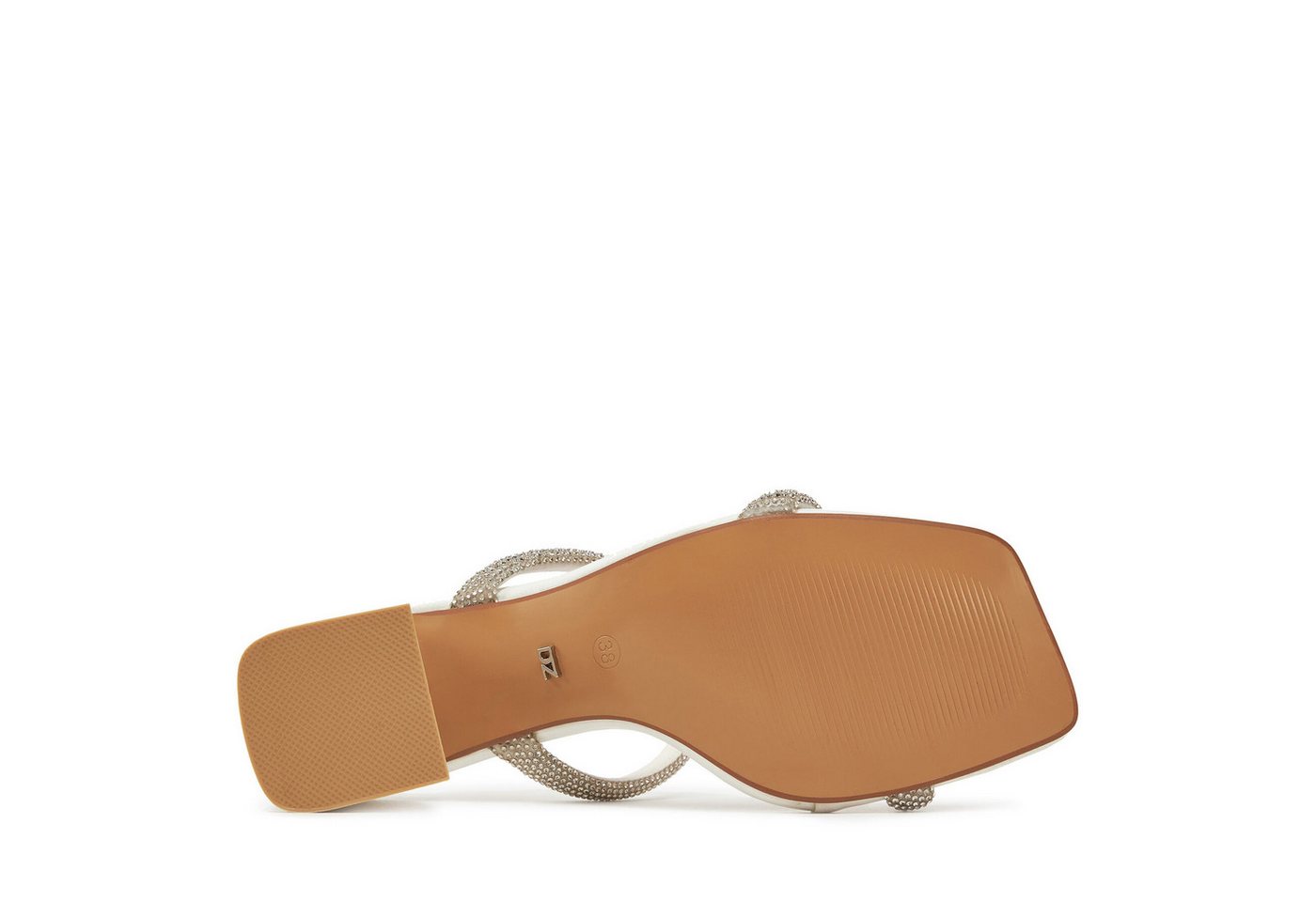 DeeZee Deezee Damen Flip-Flops R66-1 Silber Badepantolette Bild 3