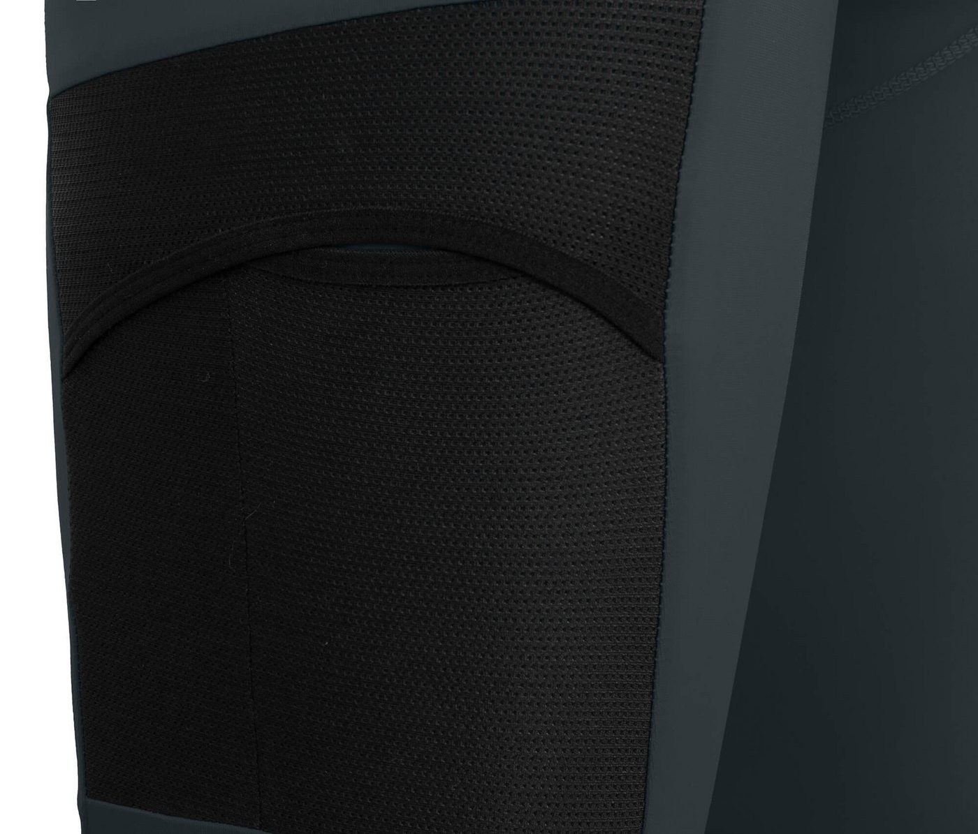 Fahrradhose KEMI COMFORT (mit Sitzpolster) Herren Fahrradhose, bielastisch, tight, Normalgrößen, dunkel grau Bild 2