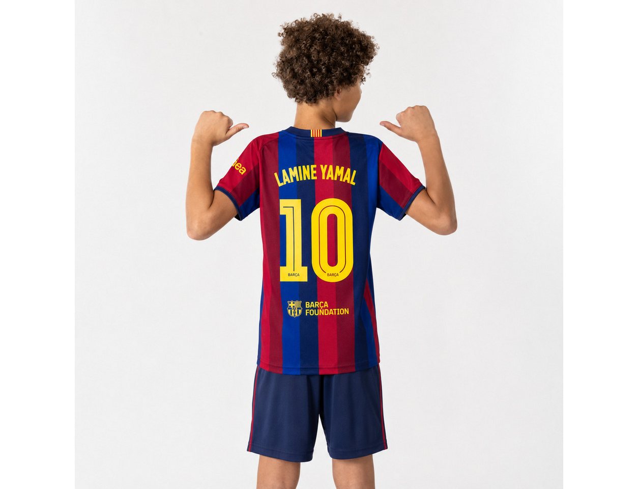 FC Barcelona Fußballtrikot FC Barcelona Heimtrikot für Kinder 2026/2027 - Lamine Yamal Bild 2