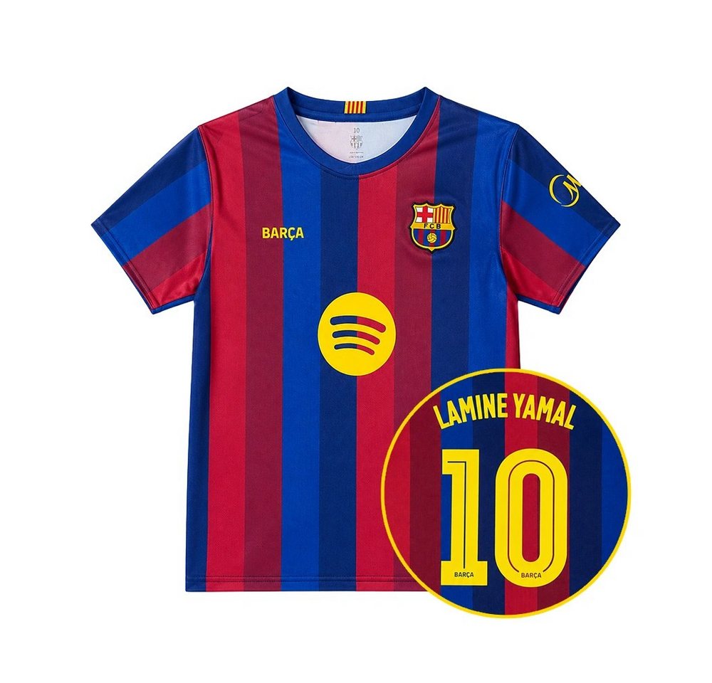 FC Barcelona Fußballtrikot FC Barcelona Heimtrikot für Kinder 2026/2027 - Lamine Yamal Bild 3