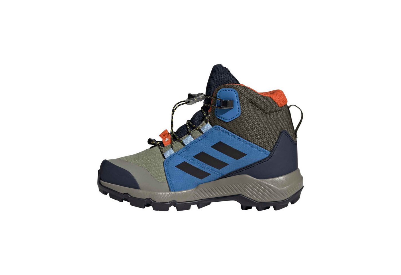 adidas Performance Wanderschuhe Terrex GORE-TEX Mid (wasserdicht) olivegrün/blau Kinder Laufschuh Bild 5