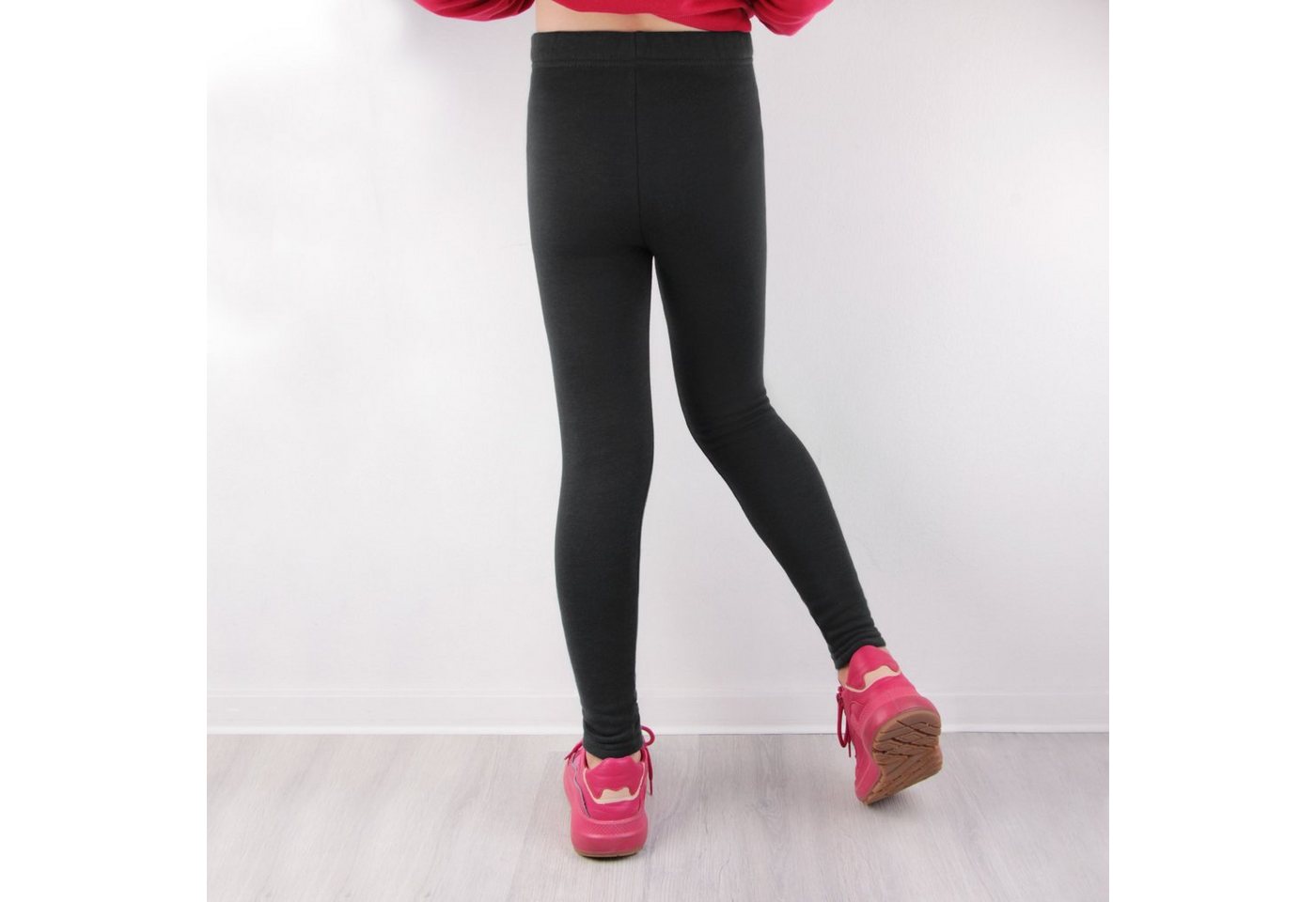 L&K-II Thermoleggings 4602 (1/2/3er-Pack, 1-tlg., 1/2/3er-Set) Winter gefütterte Mädchen Leggings Bild 2