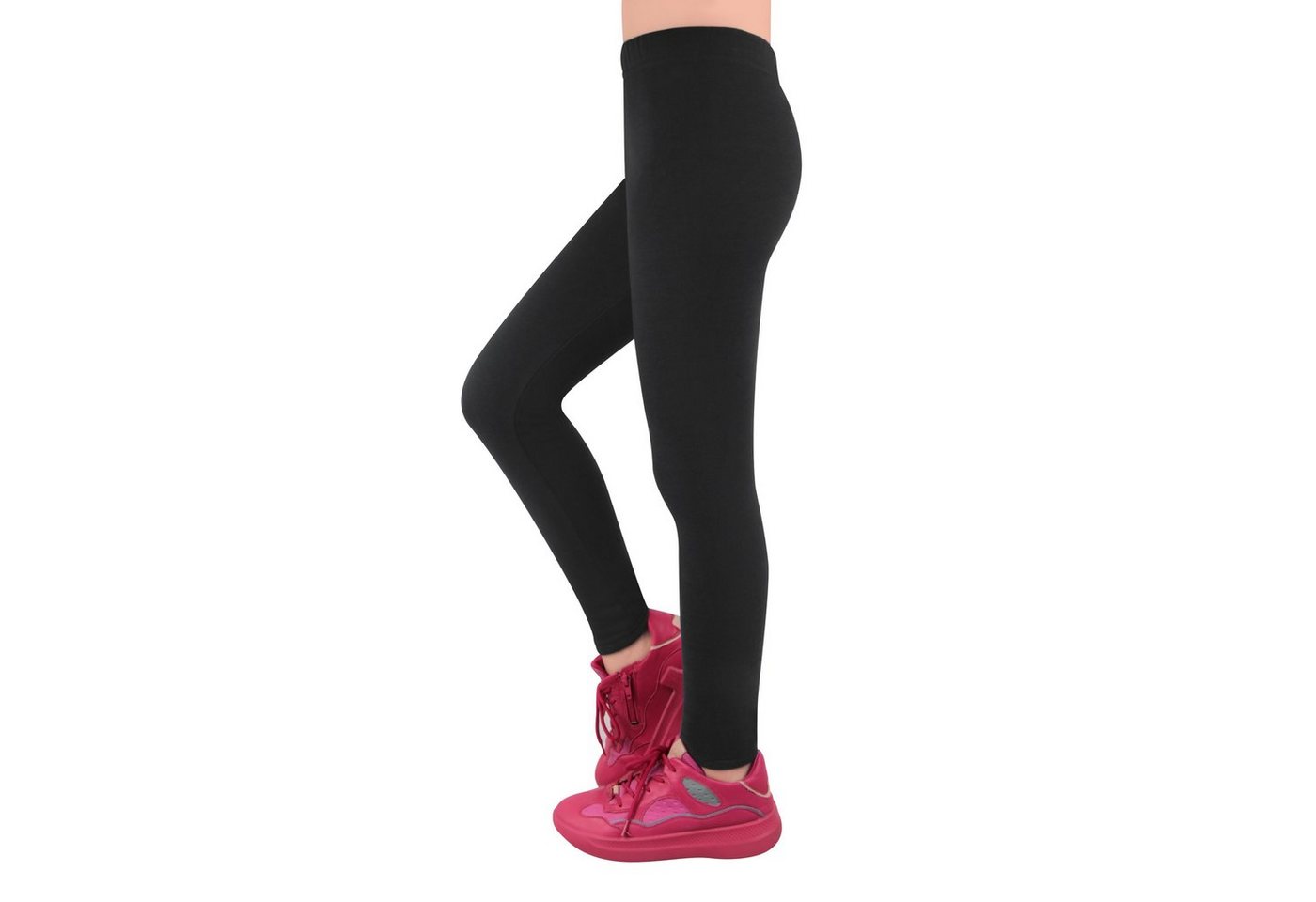 L&K-II Thermoleggings 4602 (1/2/3er-Pack, 1-tlg., 1/2/3er-Set) Winter gefütterte Mädchen Leggings Bild 3