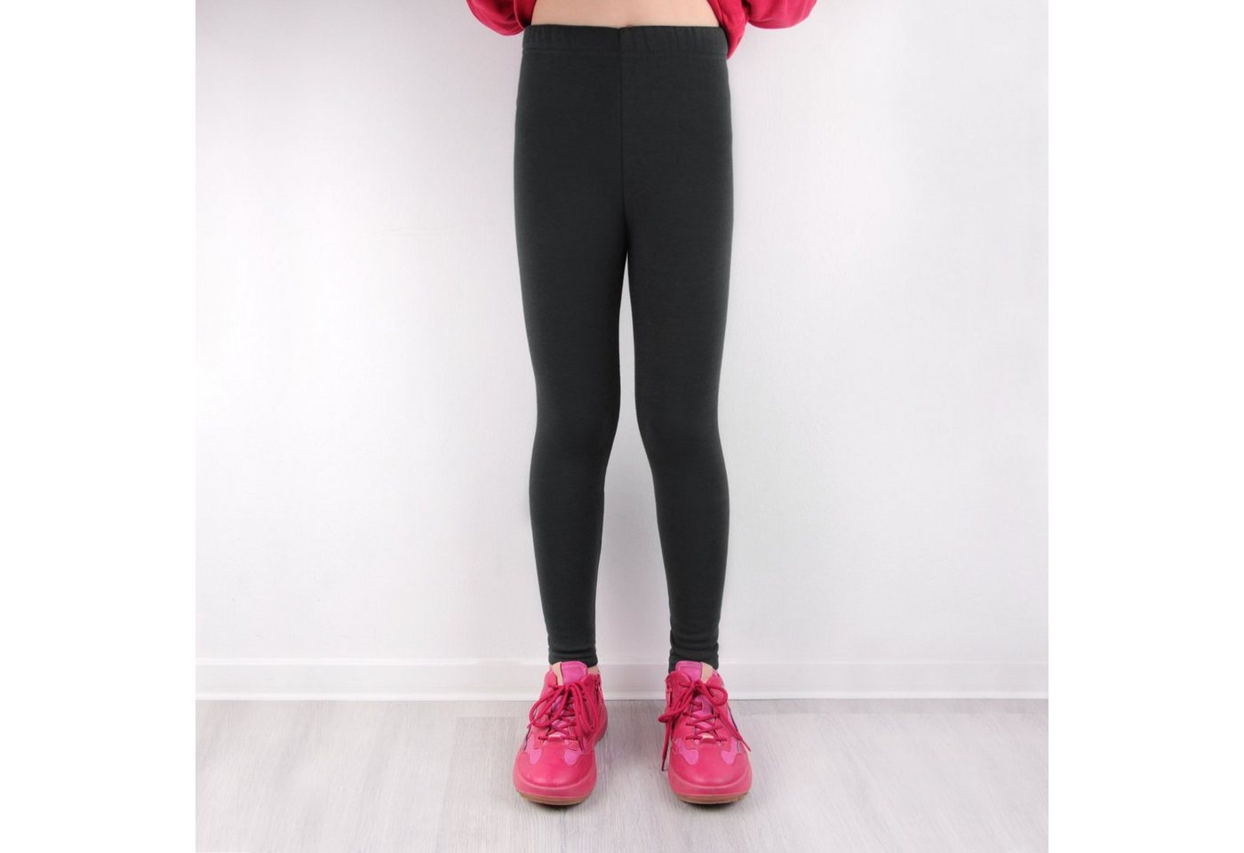 L&K-II Thermoleggings 4602 (1/2/3er-Pack, 1-tlg., 1/2/3er-Set) Winter gefütterte Mädchen Leggings Bild 4