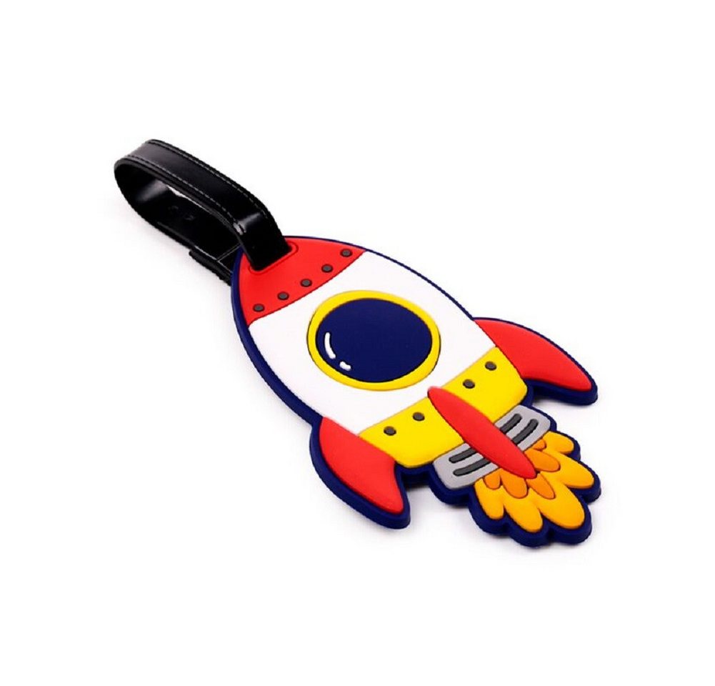 Puckator Gepäckanhänger Space Cadets (Set, 2-St., Raktete Ufo) Kofferanhänger, Namensschild Bild 3