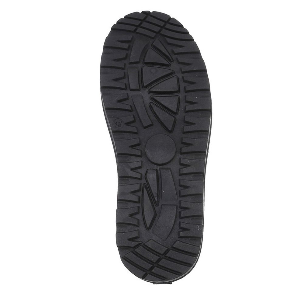 Ital-Design Bequeme Clogs für Damen mit dekorativen Details Snowboots (90457968) Flach Flache Stiefeletten in Schwarz Bild 4