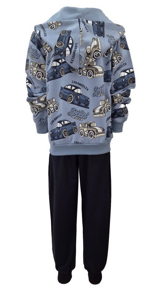 Fashion Boy Sweatanzug 3-teiliges Set mit Kapuzenjacke, Langarmshirt & Jogginghose JF828 (Set, Kapuzenjacke, Langarmshirt & Jogginghose) Bild 5