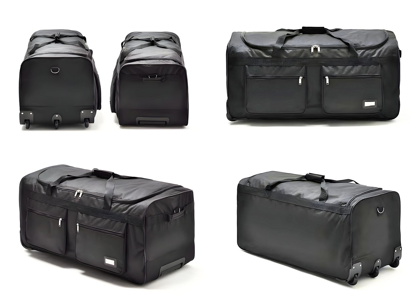 Rungassi Reisetasche Reise Trolley Tasche Reisetasche Sporttasche mit Rollen XXL 160L Bild 5