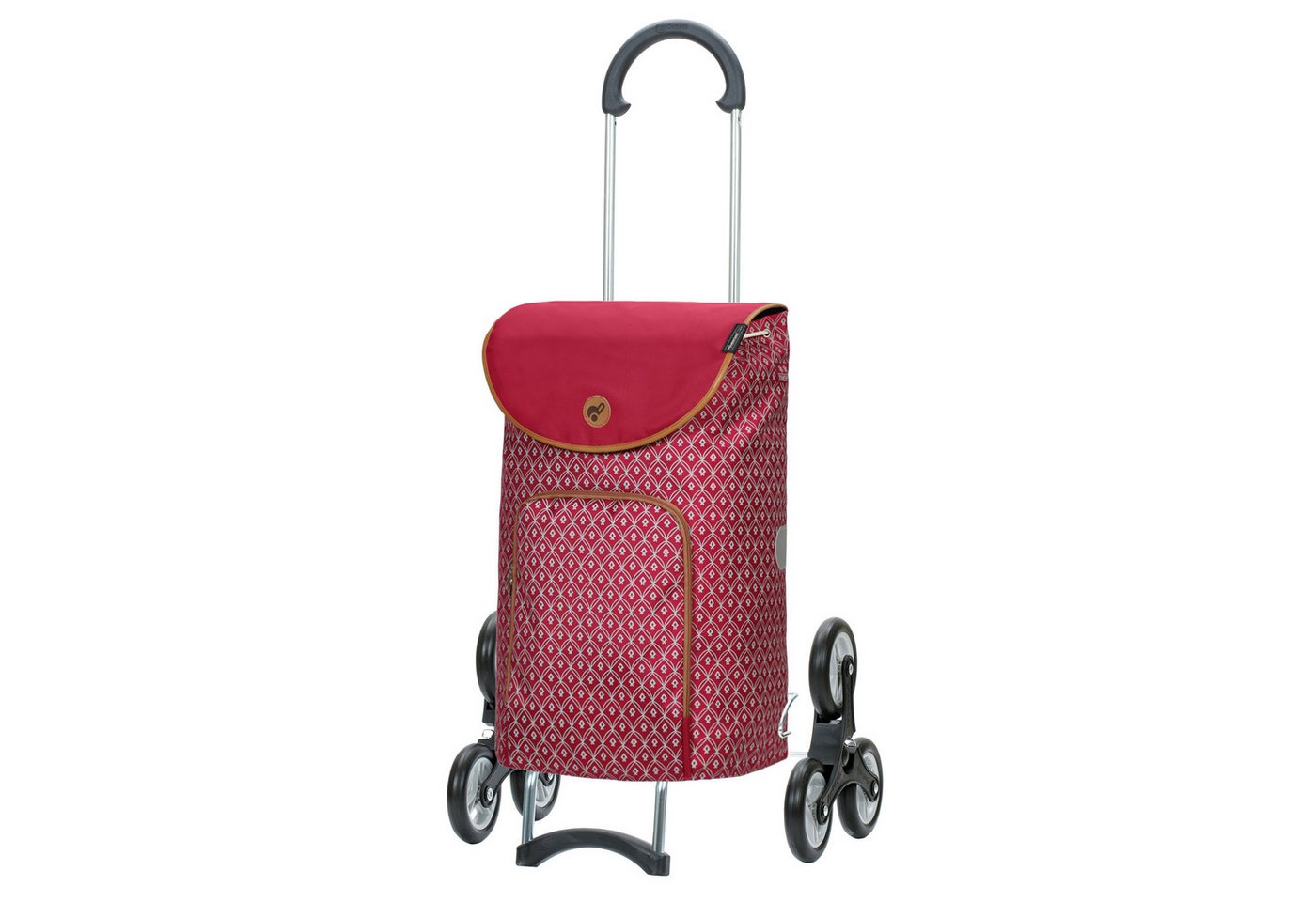 Andersen Einkaufstrolley Treppensteiger Scala Shopper Famke rot, Thermofach 16 Liter, belastbar bis 40kg, wasserabweisend Bild 4