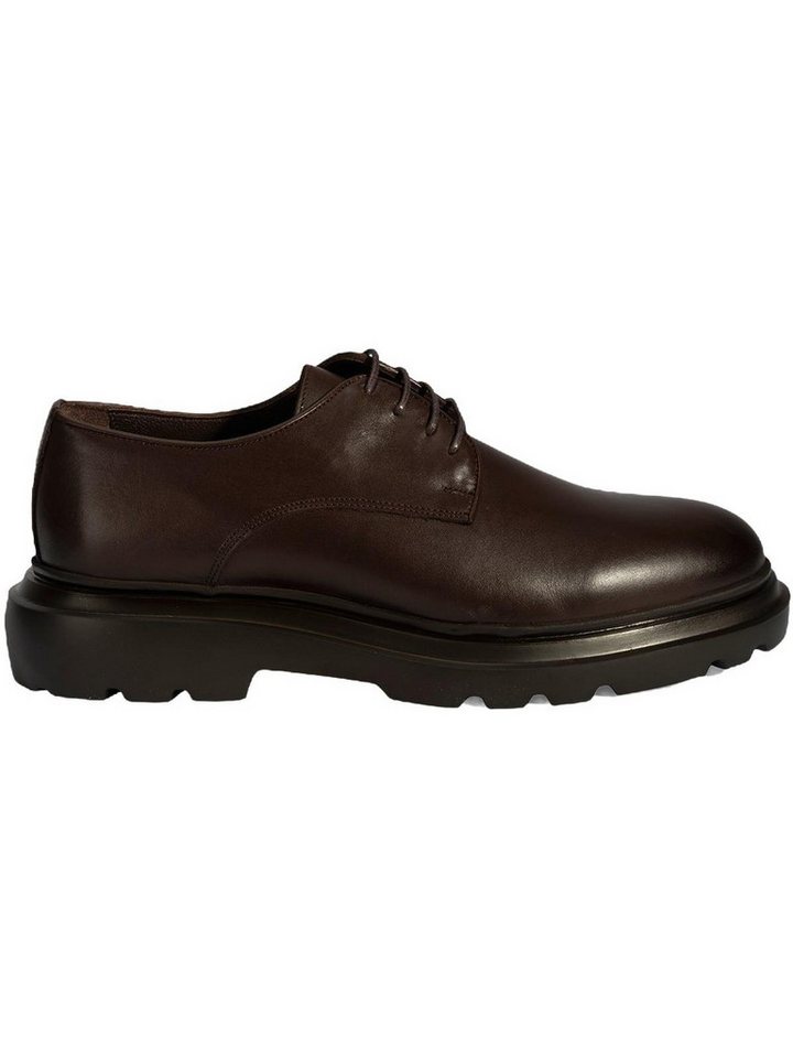 Desa Desa Herren-Freizeitschuhe mit Schnürung – Hochwertiges Leder, runde Z Walkingschuh Bild 2