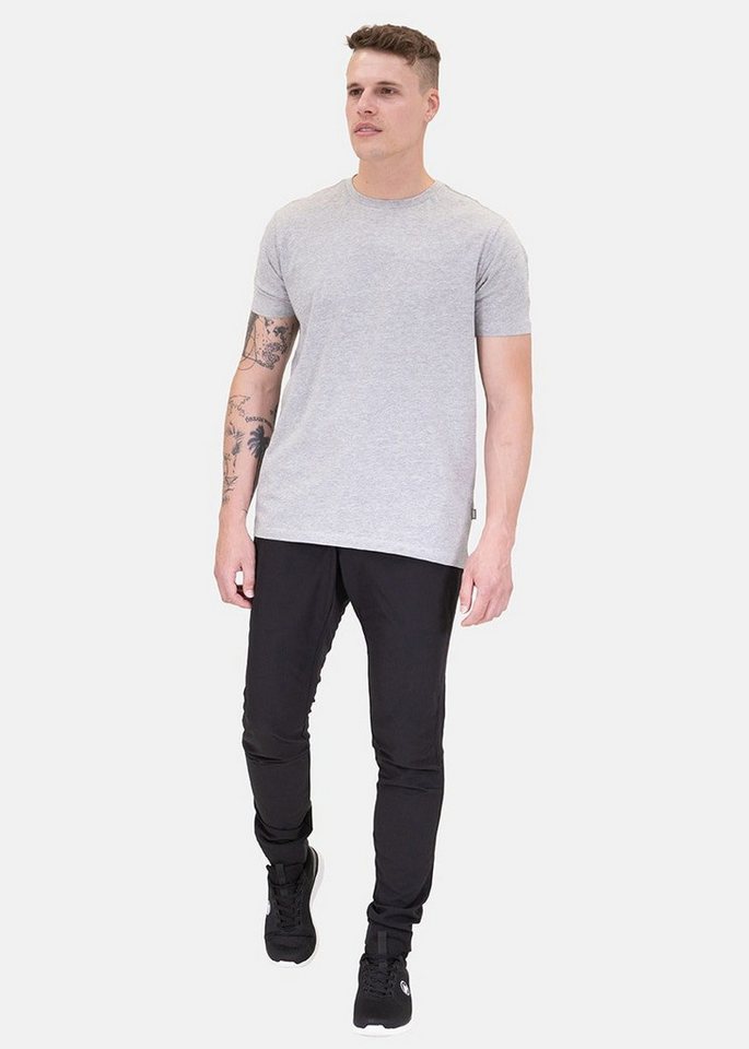 Jako Jogginghose Freizeithose Casual (elastisches Material) lang schwarz Herren Bild 2