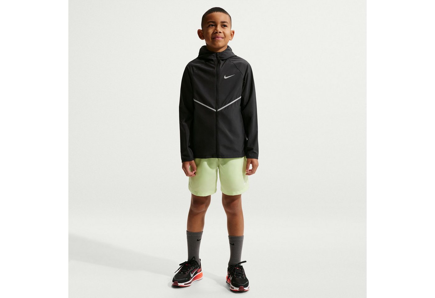 Nike Laufjacke Nike Kinder Laufjacke Miler Repel-Trackjacket IO3389