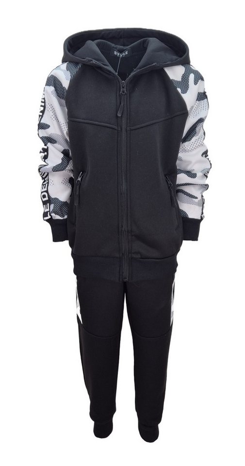 Hessis Jogginganzug Freizeitanzug Trainingsanzug JF310 (Jacke mit Jogginghose)