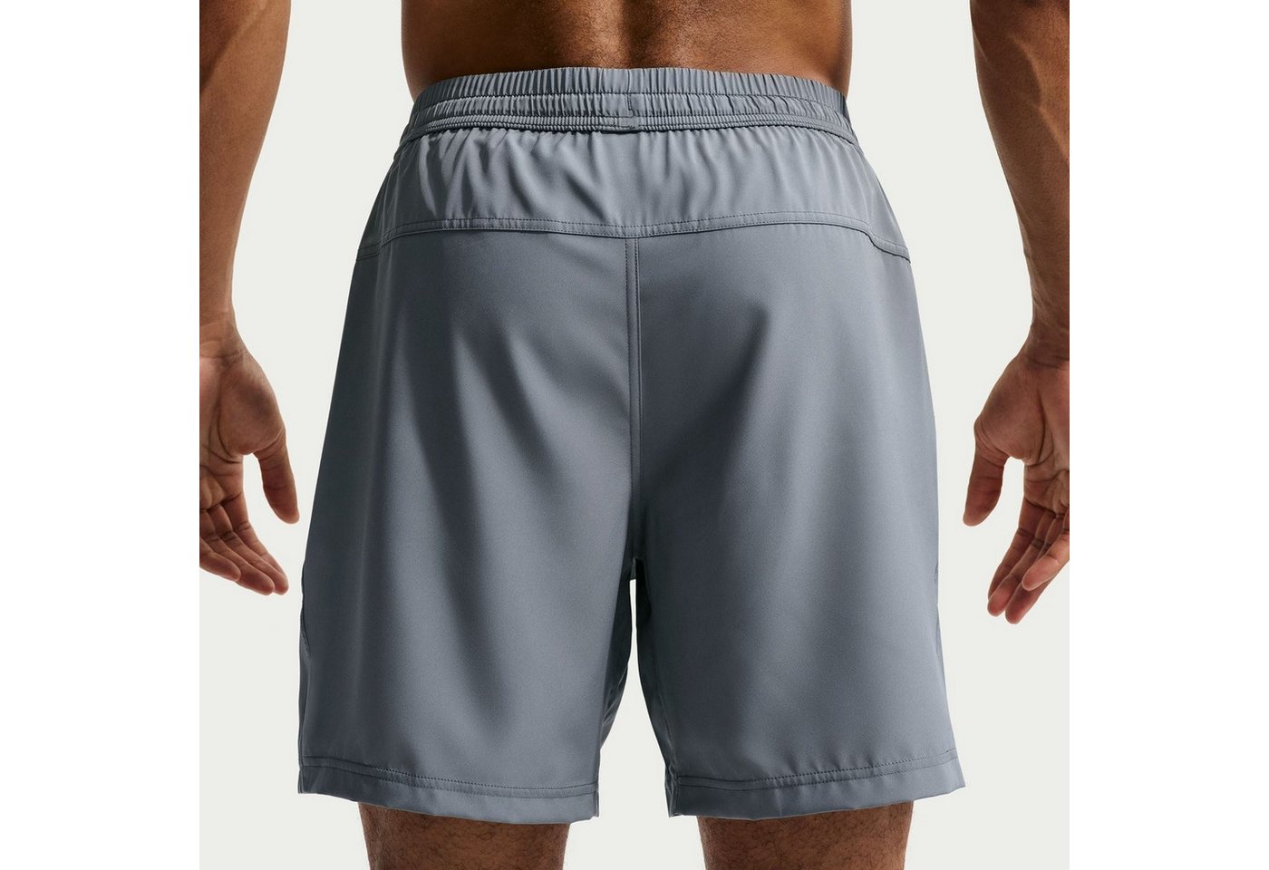 Nike Shorts M NK DF FORM 7IN UL SHORT SMOKE GREY/BLACK Bild 4