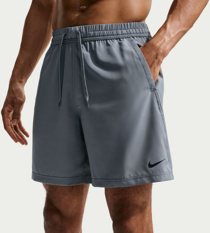 Nike Shorts M NK DF FORM 7IN UL SHORT SMOKE GREY/BLACK Bild 5