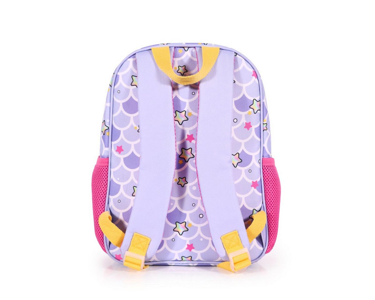 MILK&MOO Rucksack Milk&Moo Kinder Rucksack – Glitzernde Meerjungfrau, leicht & kindgerec