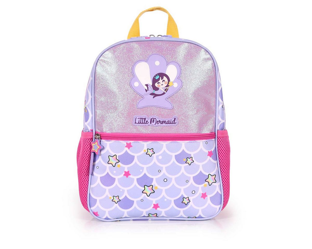 MILK&MOO Rucksack Milk&Moo Kinder Rucksack – Glitzernde Meerjungfrau, leicht & kindgerec Bild 2