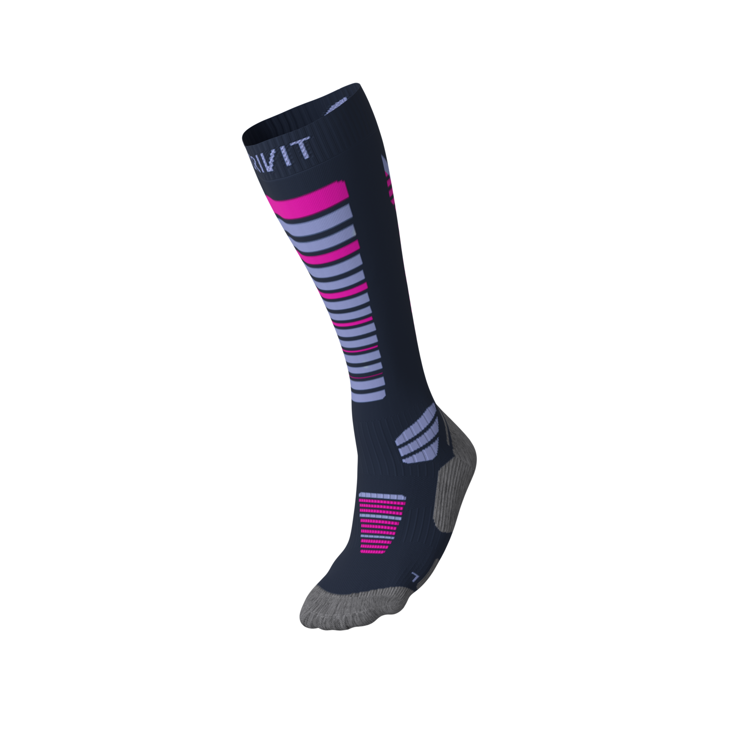 CRIVIT Premium Kinder Winter Funktionsstrümpfe, 1 Paar (Pink, 35-36)