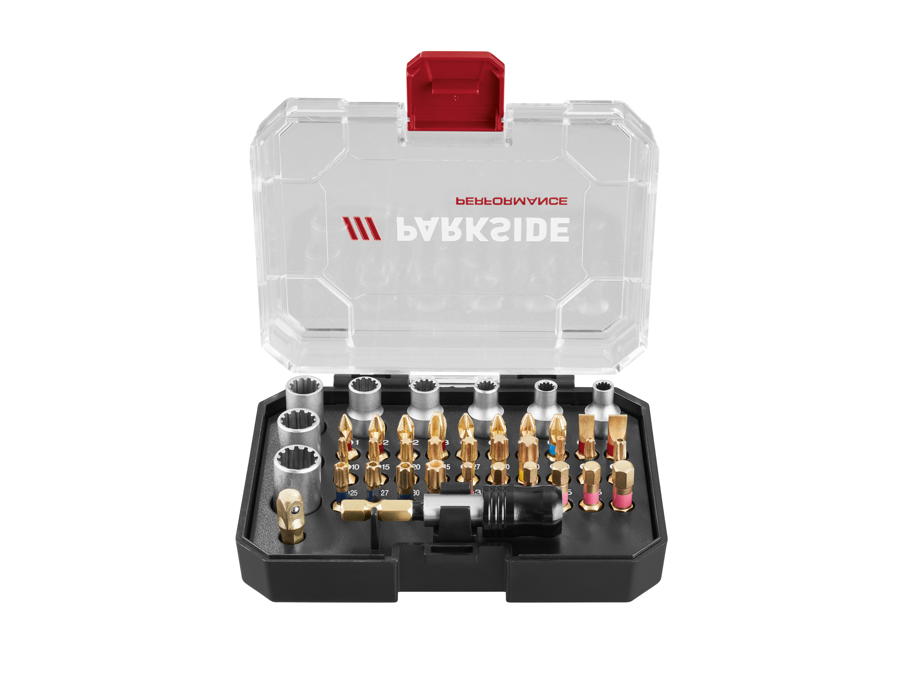 PARKSIDE PERFORMANCE® Bit-Set Torsion / Bit- und Steckschlüssel-Set Torsion »PBSP 2 D4« (torsion bit/stecknüsse, 40tlg.) Bild 3