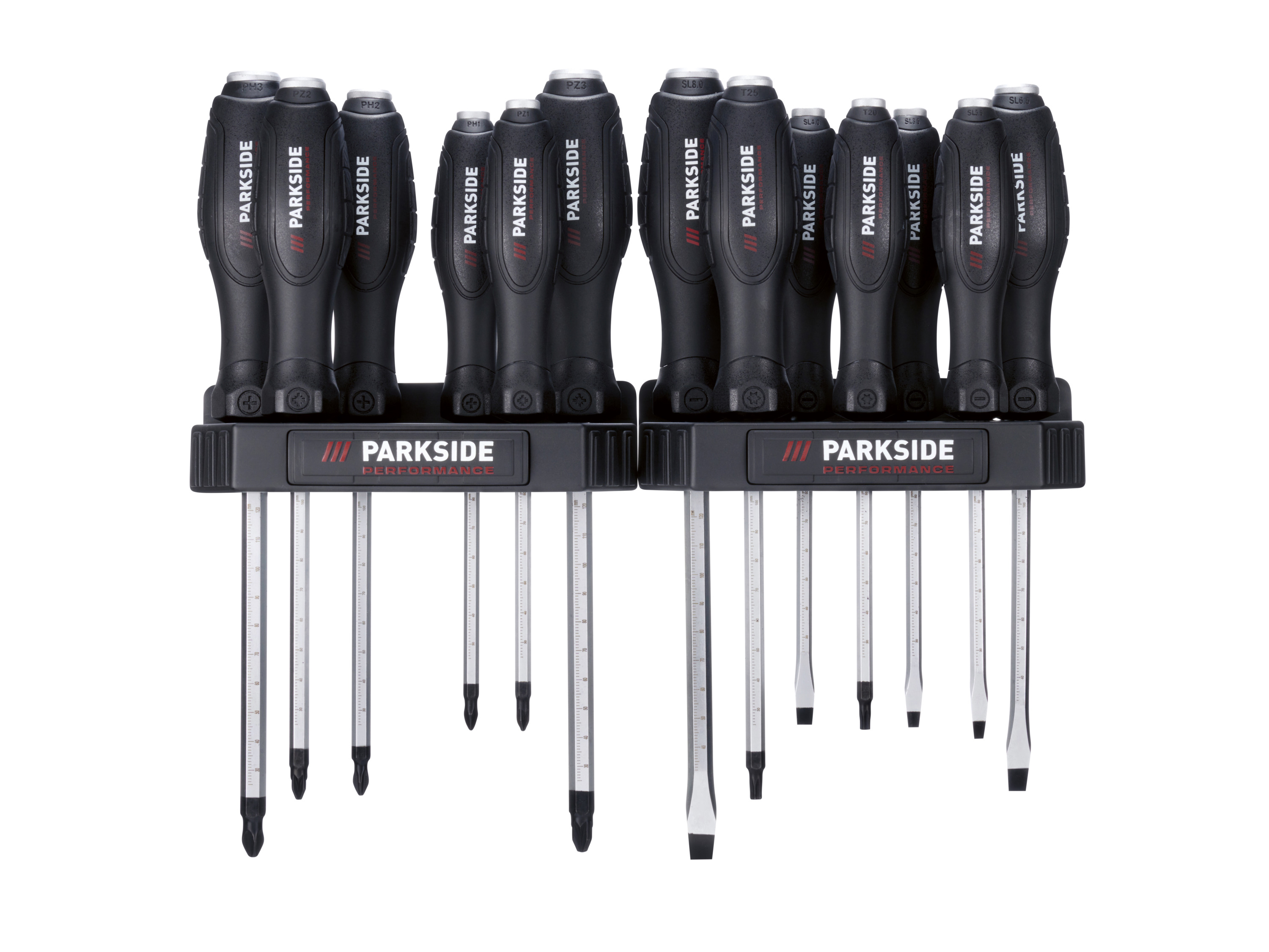 PARKSIDE PERFORMANCE® Meißelschraubendreher, 15-teilig