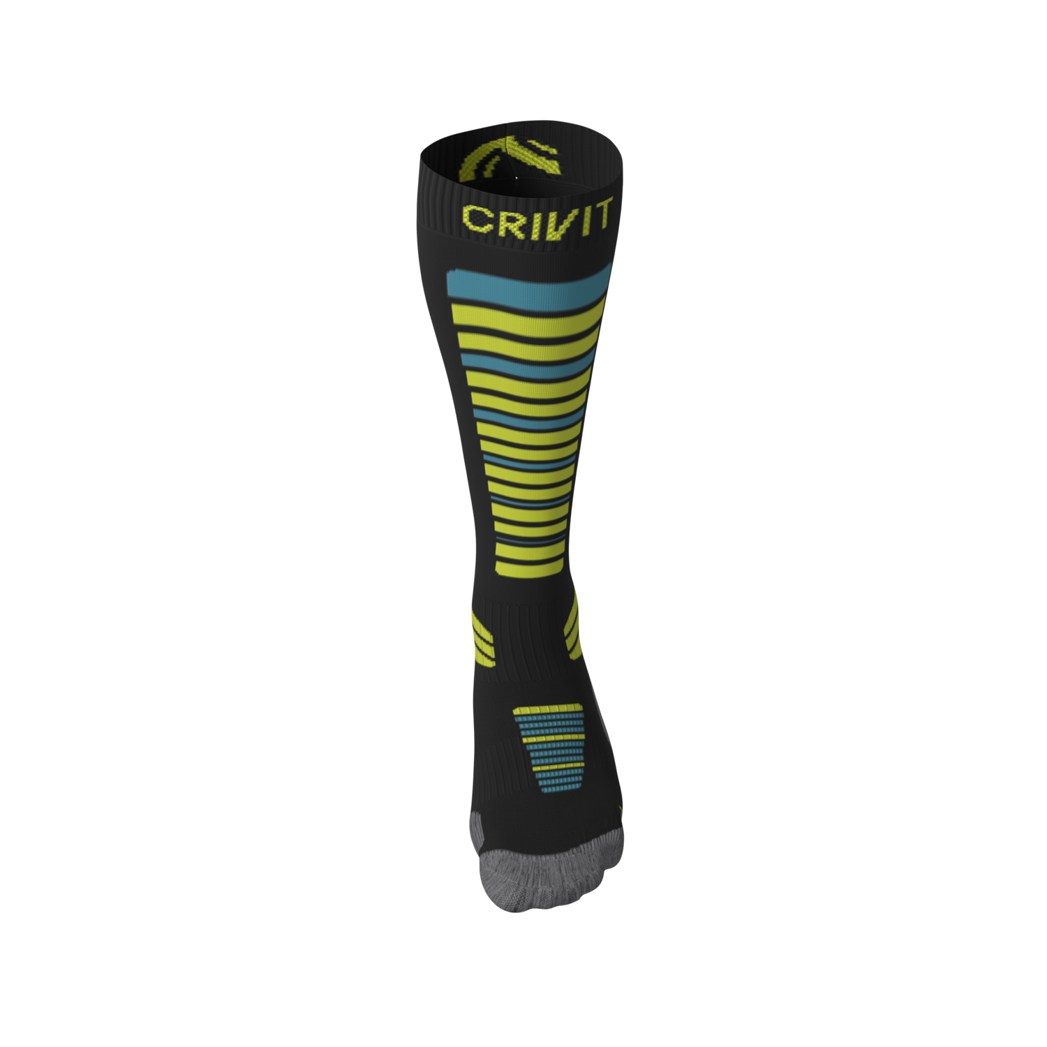 CRIVIT Premium Kinder Winter Funktionsstrümpfe, 1 Paar (Grün, 35-36) Bild 3