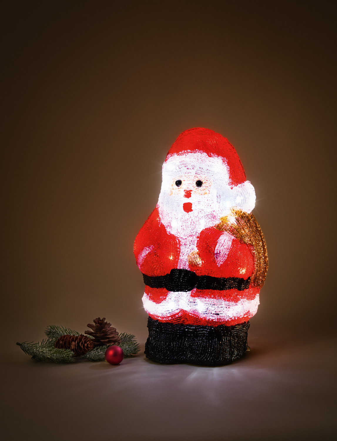 LIVARNO® LED-Dekofigur »Reh/Weihnachtsmann«/ LED-Dekofiguren »Rentiere«