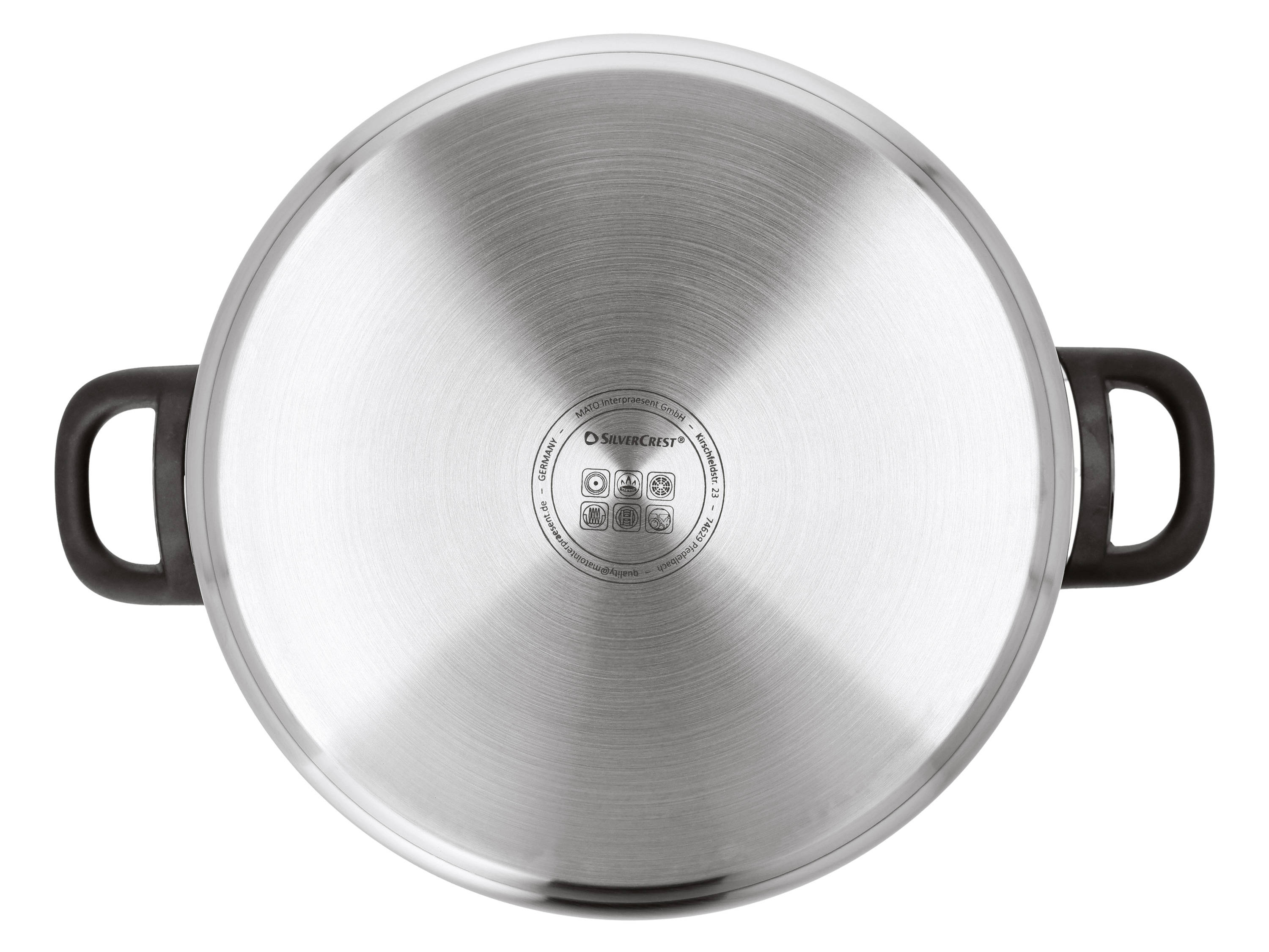 SILVERCREST® Edelstahl-Topf, Ø 28 cm Bild 3