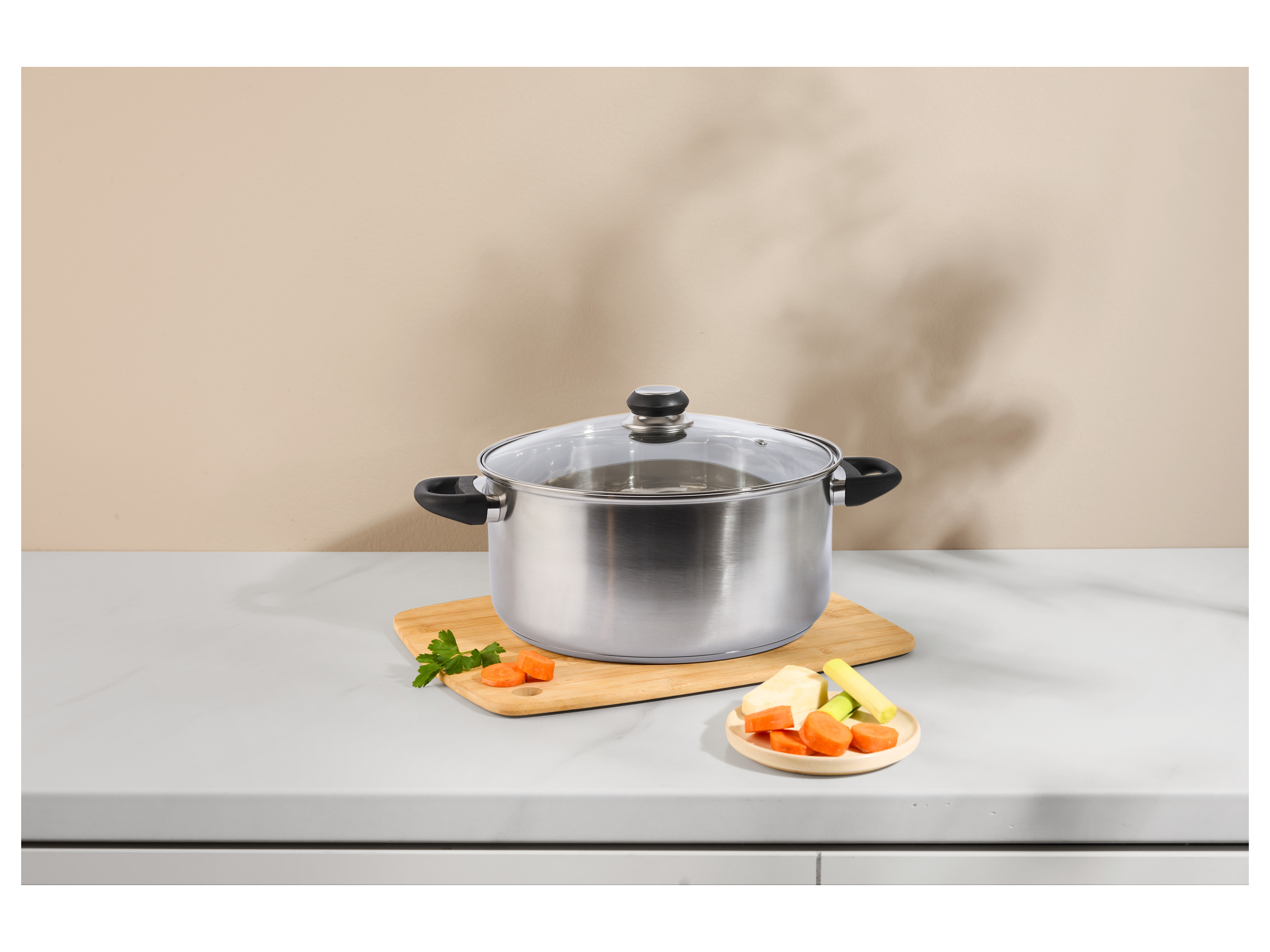 SILVERCREST® Edelstahl-Topf, Ø 28 cm Bild 4