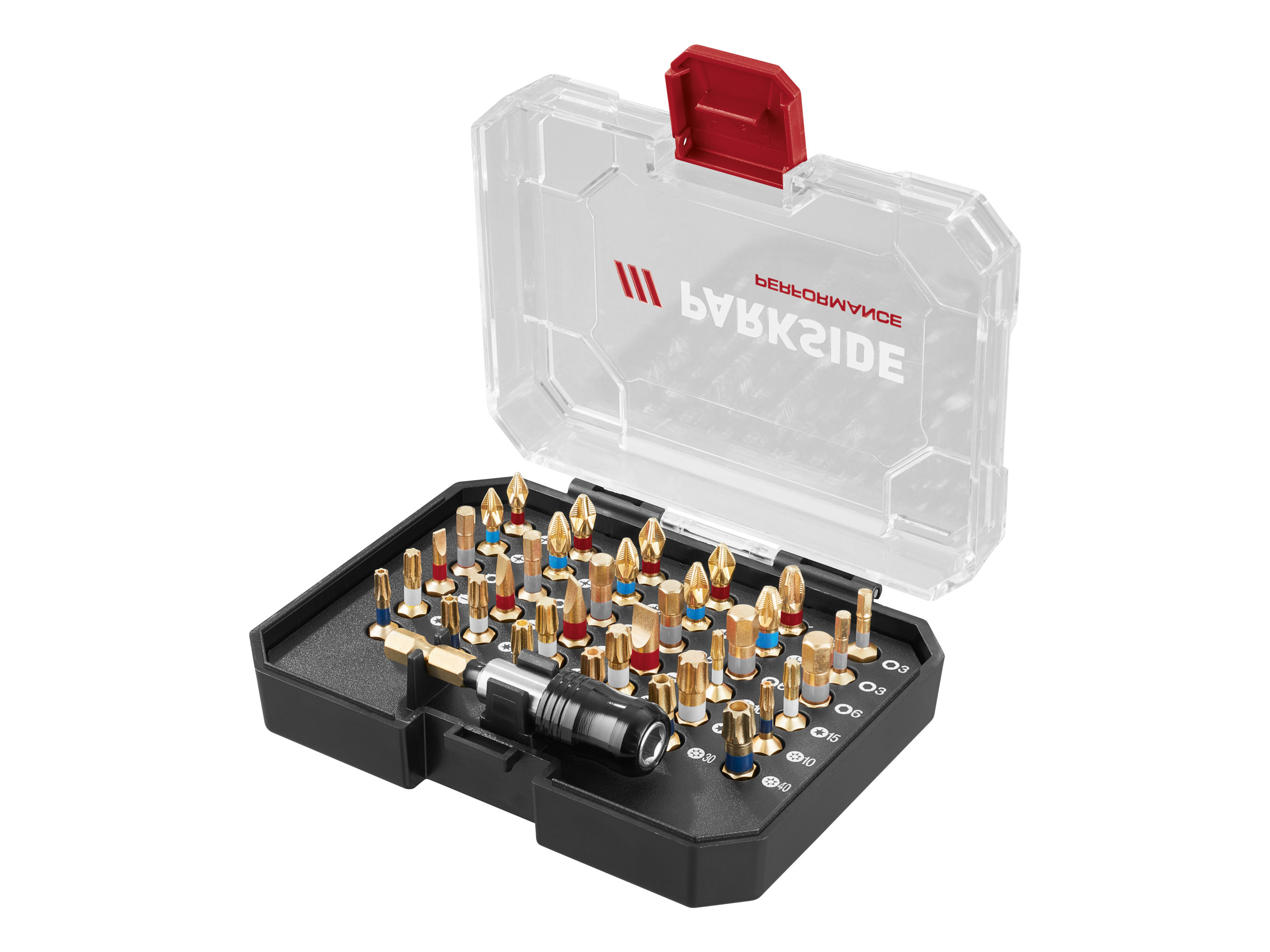 PARKSIDE PERFORMANCE® Bit-Set Torsion / Bit- und Steckschlüssel-Set Torsion »PBSP 2 D4« (Torsion Bit-Set, 37 tlg.) Bild 4