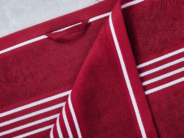 GÖZZE Duschtuch Rio 70 x 140 cm (Rot)