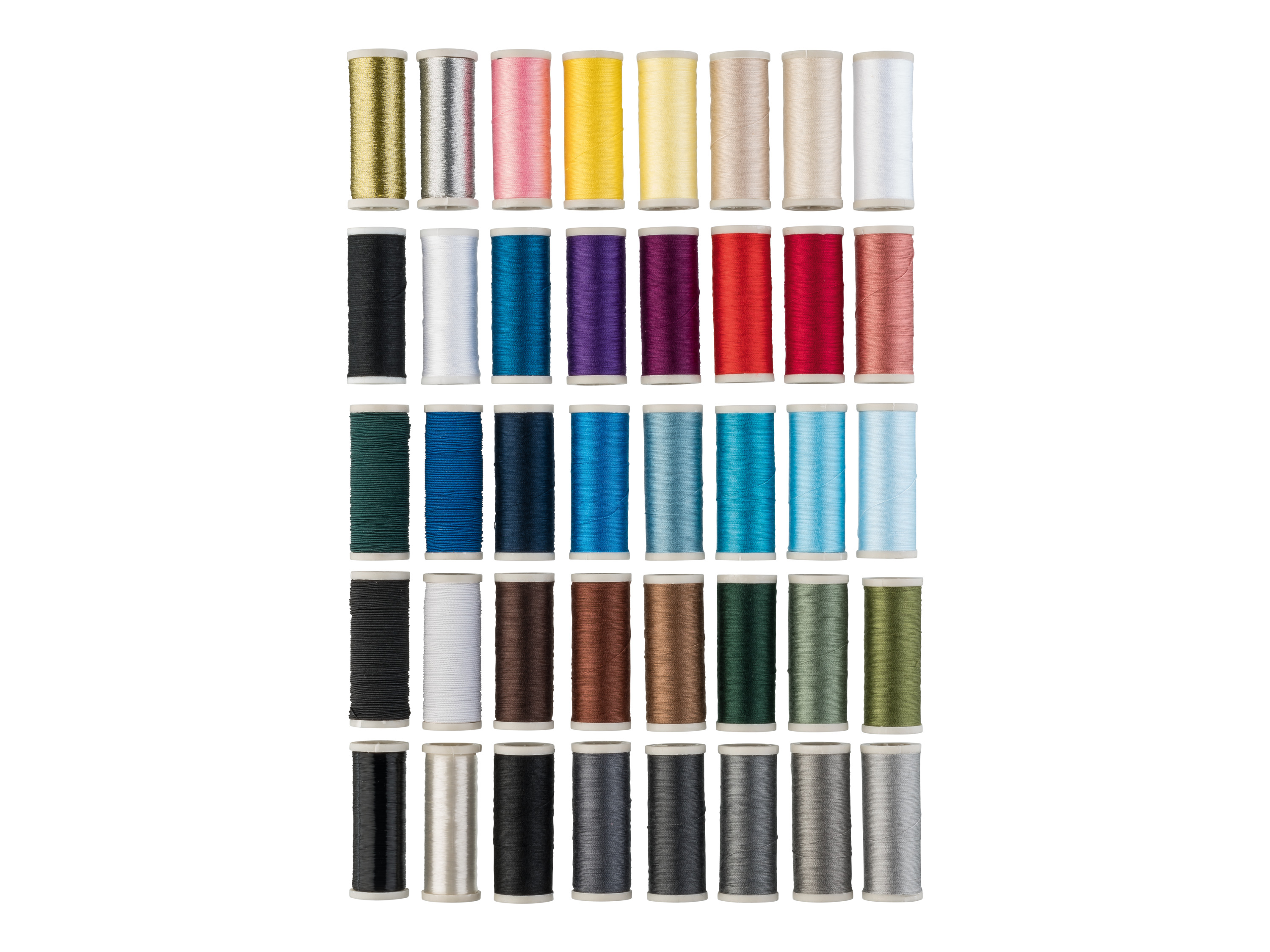 CRELANDO® Nähgarn-Set, 40-teilig