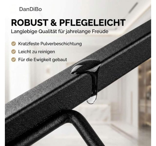 DanDiBo Weinregal aus Metall Schwarz Blumensäule Flaschenständer Elegance 80 cm, 80 cm Flaschenhalter Blumenständer