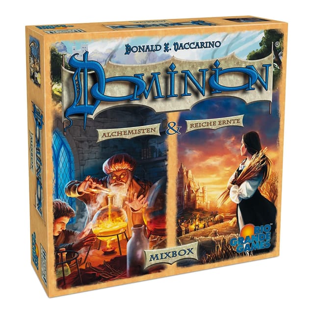 Rio Grande Games Spiel Dominion - Erweiterung Mixbox (Alchemisten & Reiche Ernte), Brettspiel
