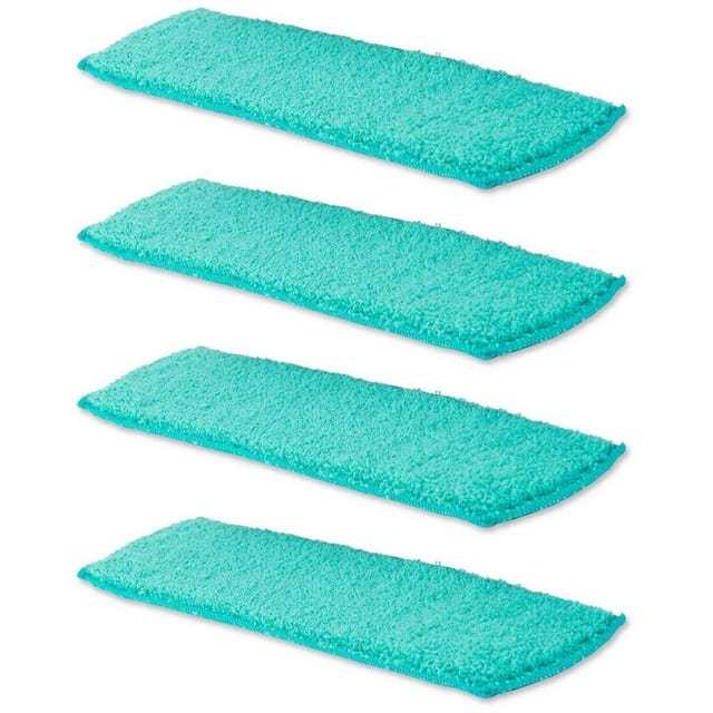 Genius Duschabzieher Mikrofaserbezug Mikrofasertuch Wischbezug Set für Genius, (Set bestehend aus 4 Mikrofaserbezügen)