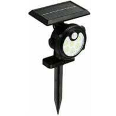 Sabir 36 Led Solar-außenleuchte, Ip65 Wasserdichte Solar-wandleuchte Mit Bewegungsmelder, 3 Lichtmodi, 1200 Mah Leistungsstarker Solar-strahler Für Den Garten