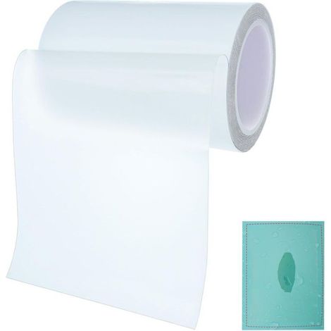 Sabir Poolfolien-reparaturset, Selbstklebende Tpu-poolflicken, Wasserdichte Unterwasserflicken, Zeltreparaturflicken, 10 Cm X 100 Cm Reparaturband Für Wasserbetten, Schwimmbecken Und Poolfolien