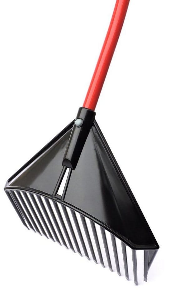 Golden Gark® Gartenrechen Innovativer Rechen, 39,00 cm Arbeitsbreite, mit 110,00 cm langem Stiel, (Komplett-Rechen, mit Anleitung), Ein Rechen - drei Funktionen