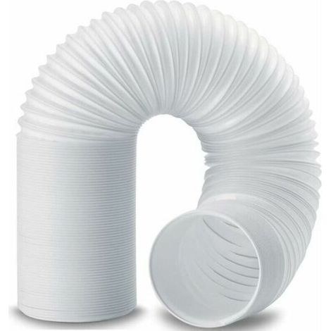 Sabir Tragbarer Klimaanlagenschlauch, T-audace 150 Mm Durchmesser Flexibler Pvc-abluftschlauch, 2 M Länge Universelles Belüftungsschlauch-set Für Tragbare Klimaanlagen, Luftabsauger, Wäschetrockner