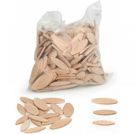 300 Pièces Lamelles Dassemblage Taille 20, Paquet De , Lamello, Chevilles Plates En Bois De Hêtre De Haute Qualité Pour Les Menuisiers Et Les Projets De Bricolage,pour Fraiseuse Bois/fraiseuse Lamell