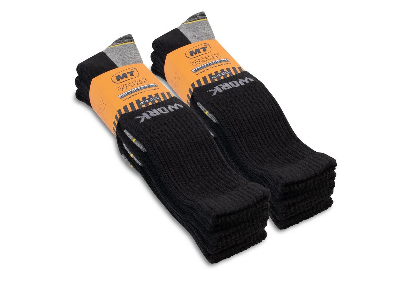 MT Arbeitssocken Herren Arbeits-/Freizeitsocken (6/12 Paar) Robuste Kniestrümpfe Bild 4