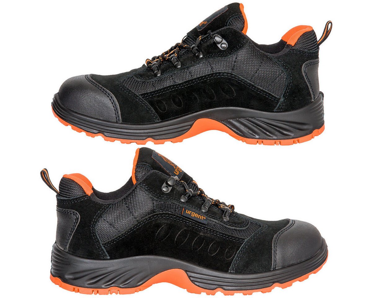 Urgent Arbeitsschuhe Sicherheitsschuhe Schutzschuhe Stahlkappe Leder Schutz Arbeitsschuh Bild 2