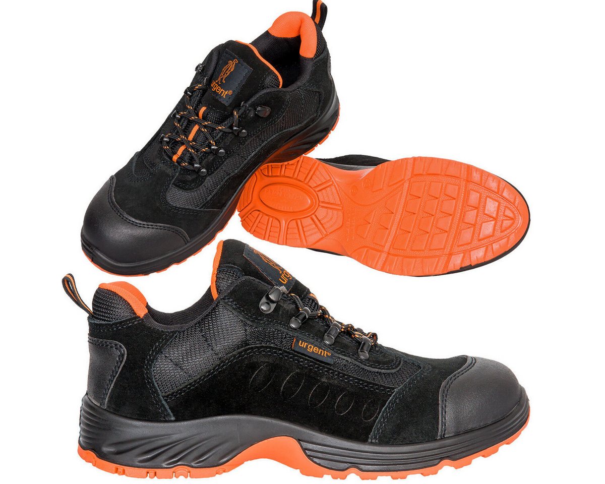 Urgent Arbeitsschuhe Sicherheitsschuhe Schutzschuhe Stahlkappe Leder Schutz Arbeitsschuh Bild 3