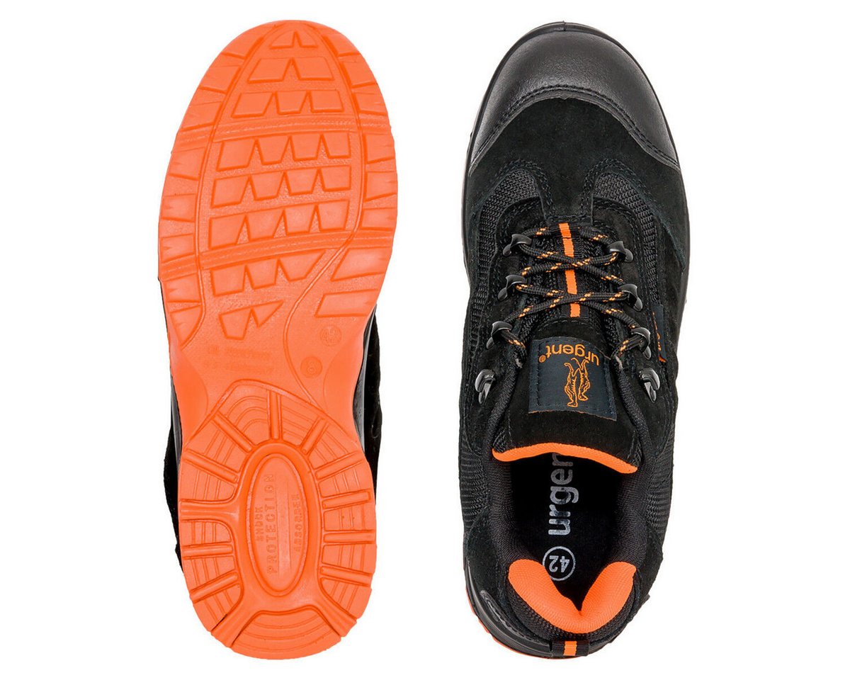 Urgent Arbeitsschuhe Sicherheitsschuhe Schutzschuhe Stahlkappe Leder Schutz Arbeitsschuh Bild 4
