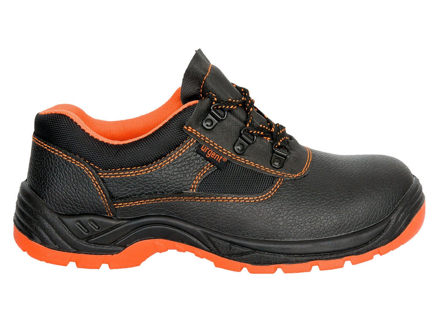 Urgent Arbeit Halbschuhe S1 Sicherheitsschuhe Bauschuhe Orange Stahlkappe Arbeitsschuh Bild 2