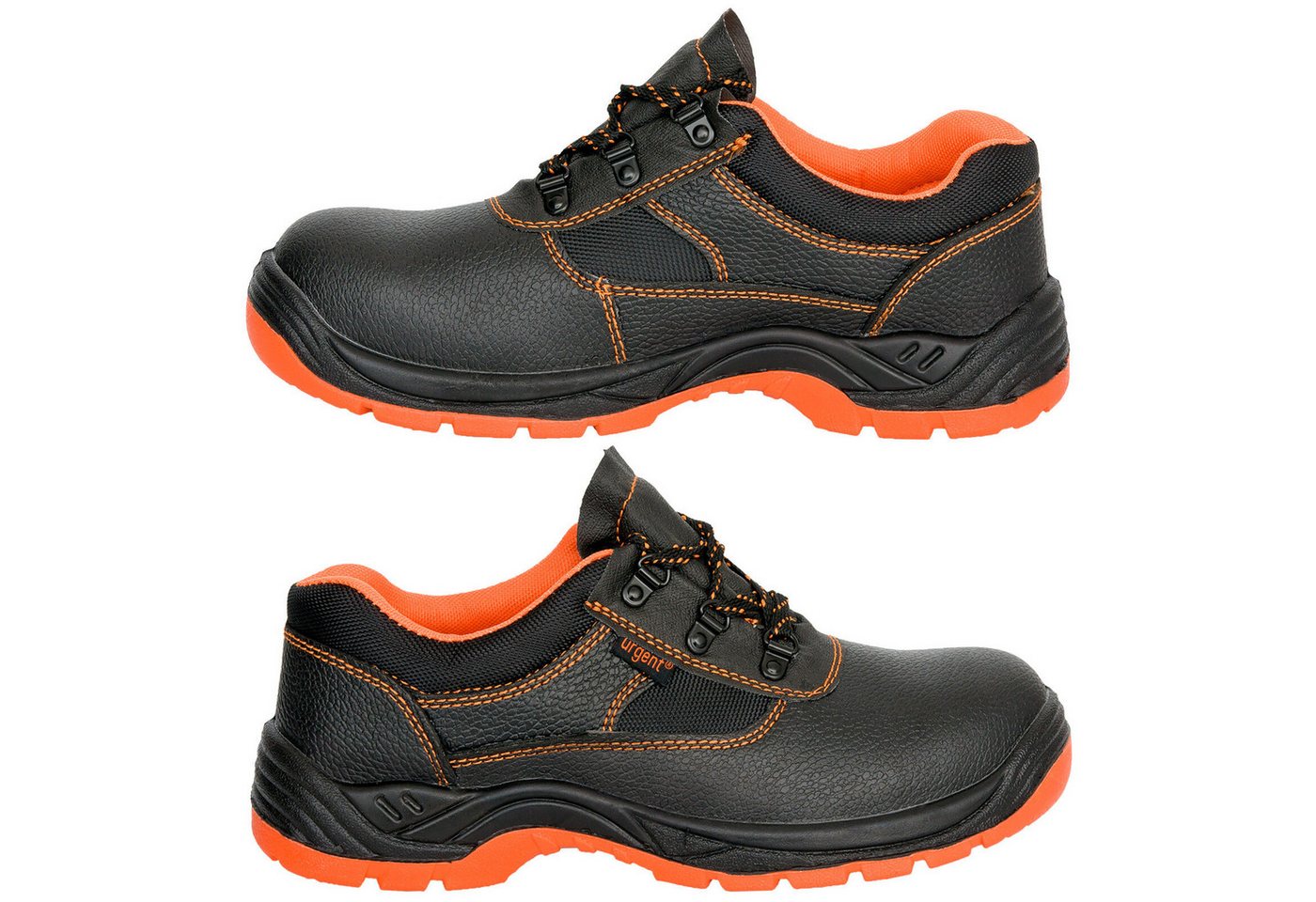 Urgent Arbeit Halbschuhe S1 Sicherheitsschuhe Bauschuhe Orange Stahlkappe Arbeitsschuh Bild 4