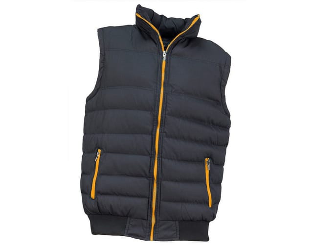 Urgent Arbeitsweste Weste Steppweste Winterweste Arbeitsweste Bodywarmer gefüttert ORANGE