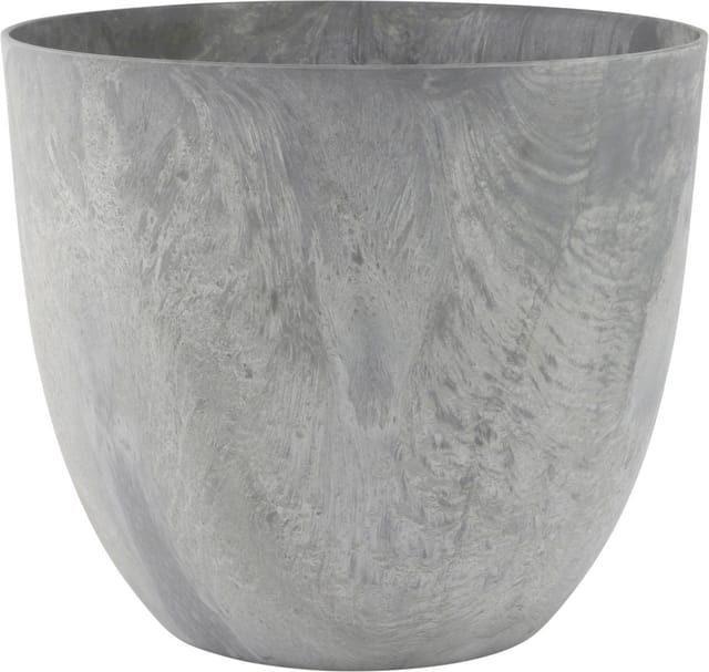Artstone Pflanzkübel Artstone Pflanztopf Bola Ø38cm grau Ø 38 cm
