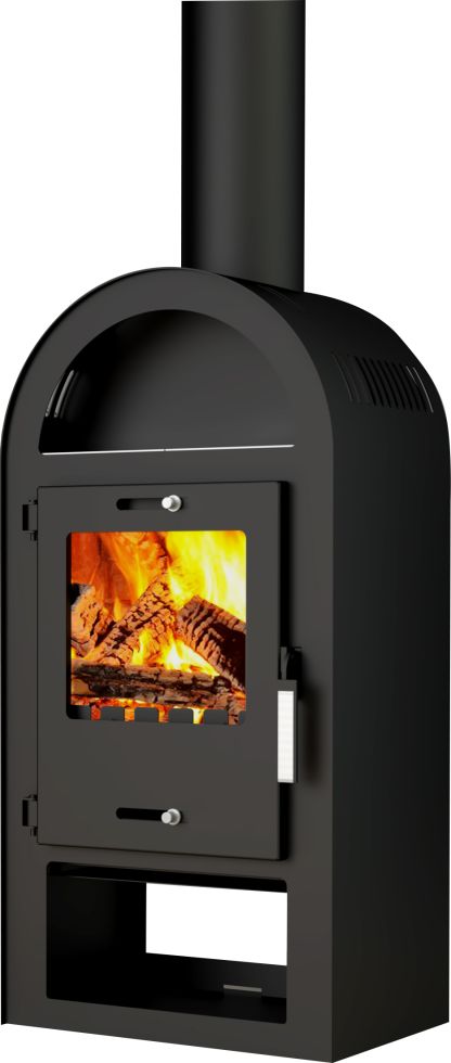Accente Kaminofen Accente Kaminofen Magna 3.0 schwarz 7 kw Bild 2