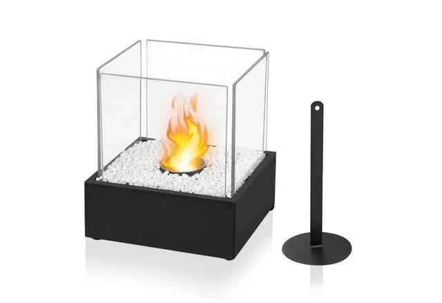 FIVMEN Tischfeuer Bioethanol Kamin Tischkamin für Indoor & Outdoor Tragbare Dekokamin