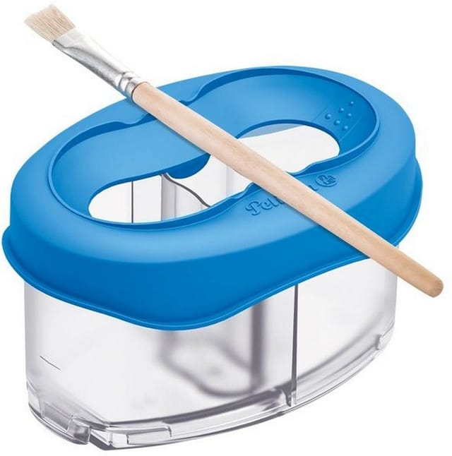 Pelikan Spiel Pelikan 800310 Wasserbox Space+ Blau mit Auslaufschutz